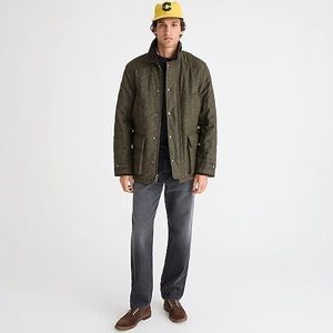 NWT JCrew Quilted Highland Skye jacket in English wool